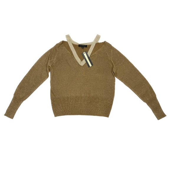 Joseph A Sweaters - JOSEPH A. Shimmer Sweater
